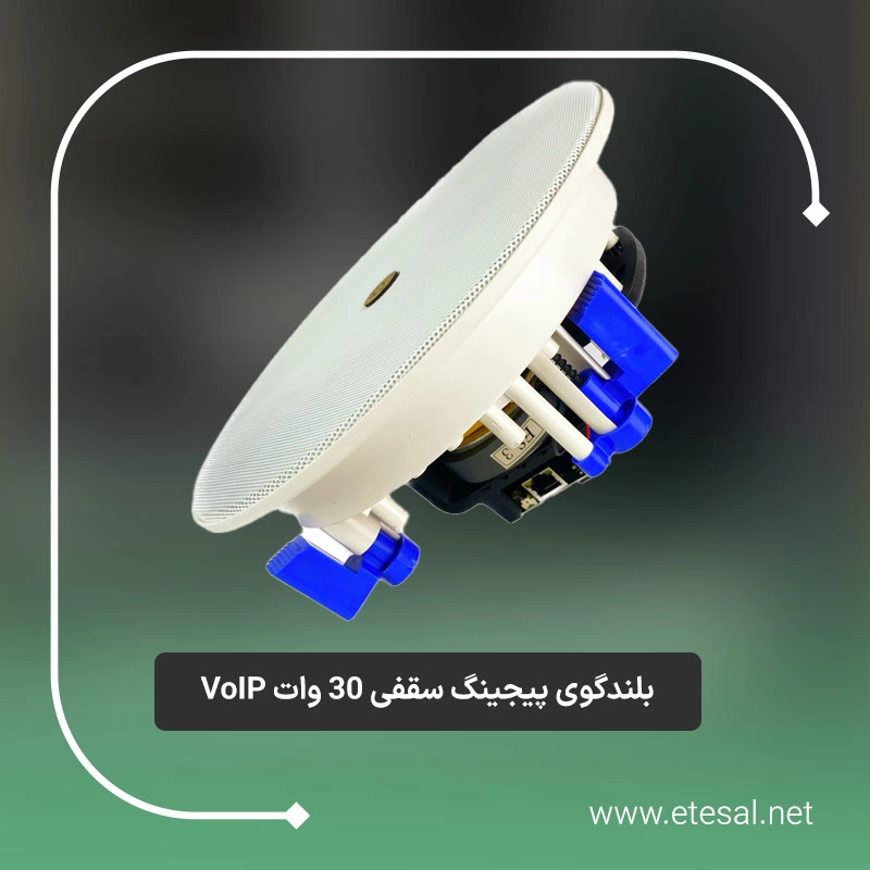 بلندگو 30 وات سقفی تحت شبکه مدل CT-C1011