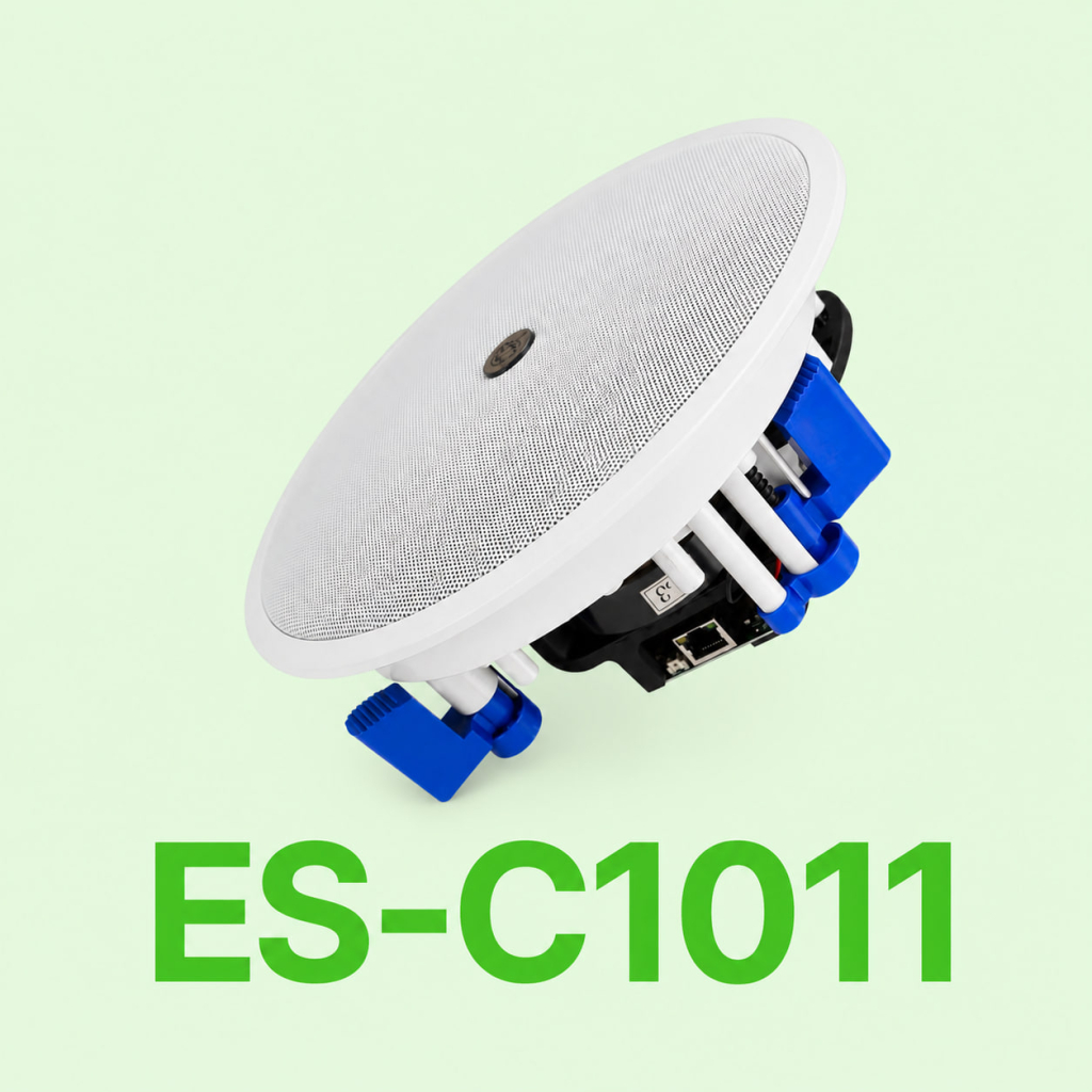 بلندگو سقفی پیجینگ 30 وات تحت شبکه مدل ES-C1011