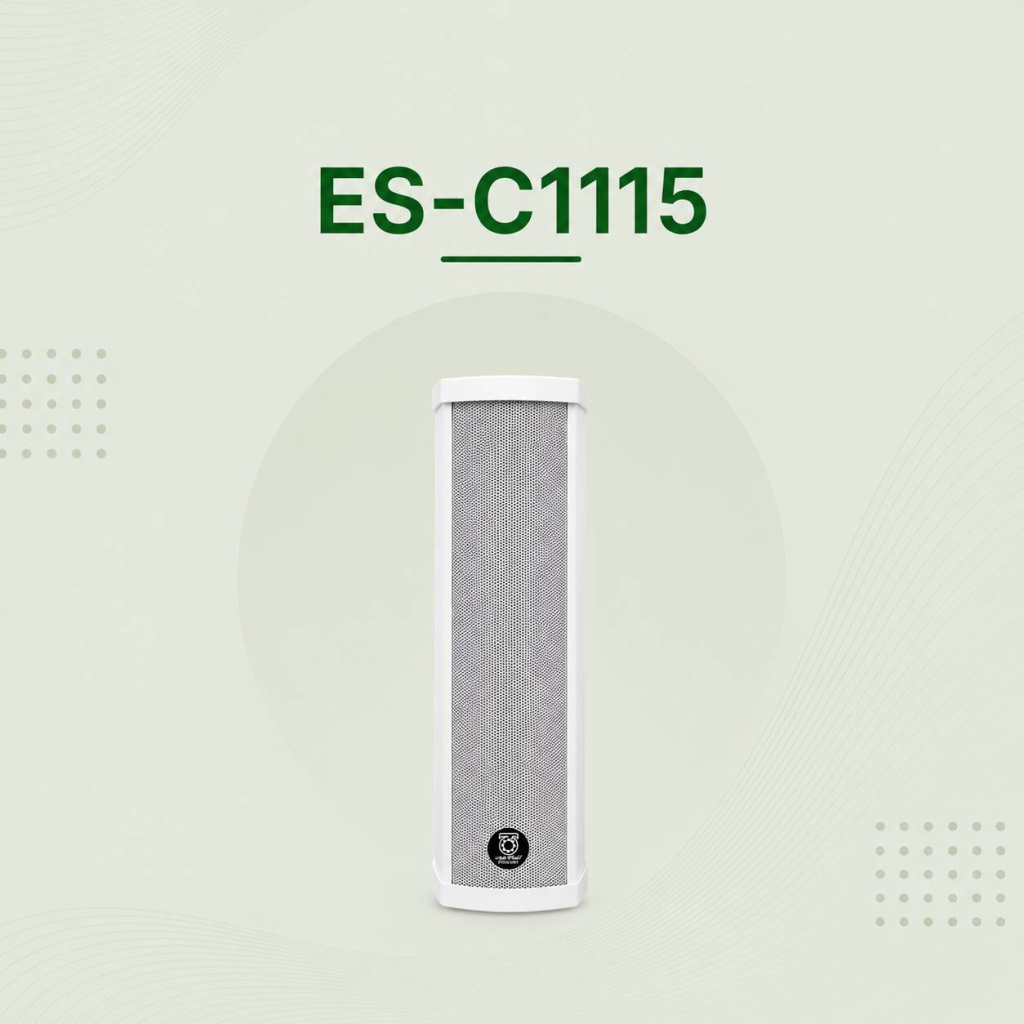 بلندگو اینترکام دیواری تحت شبکه میکروفون دار مدل ES-C1115