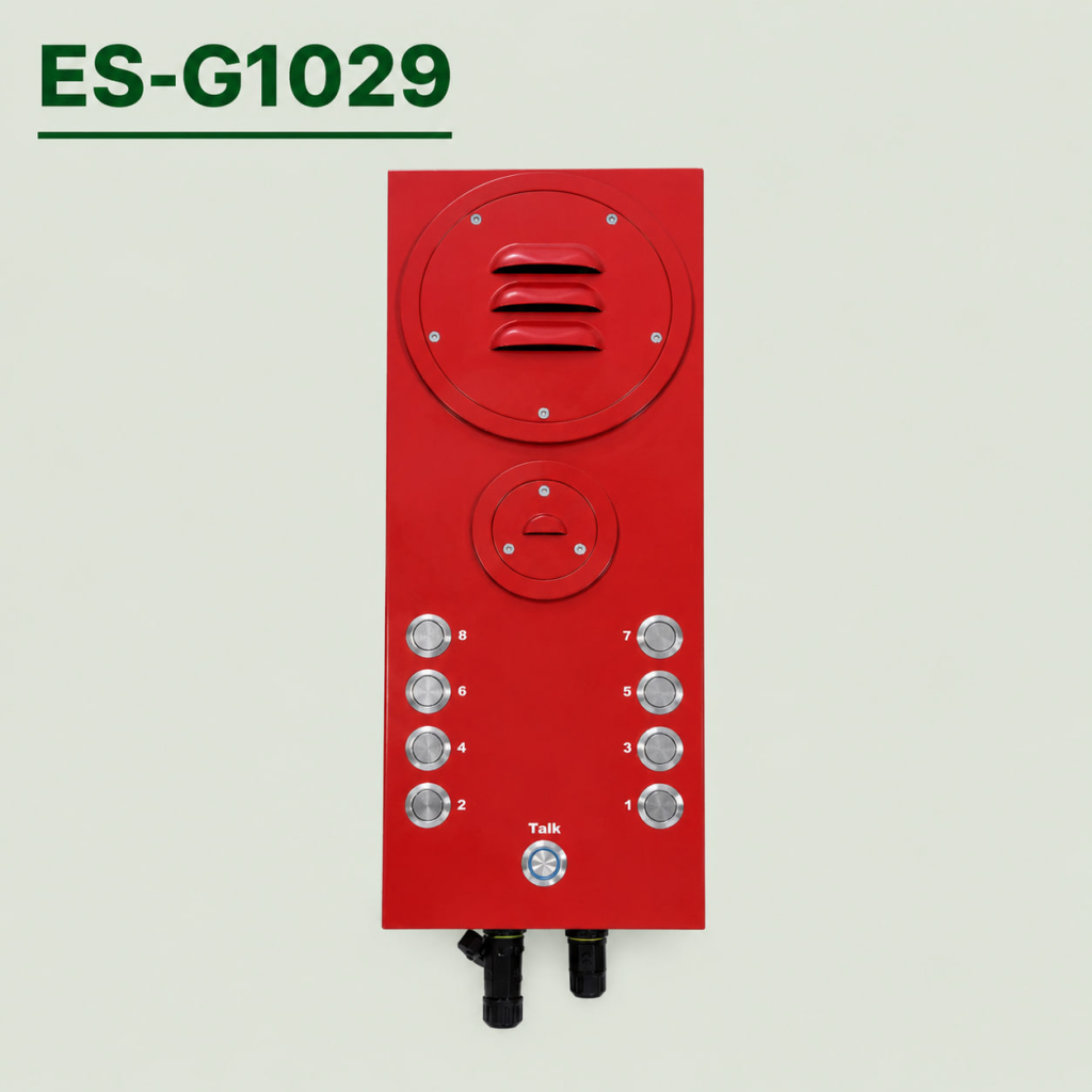 اینترکام صنعتی 9 دکمه تحت شبکه اتصال صوت مدل ES-G1029