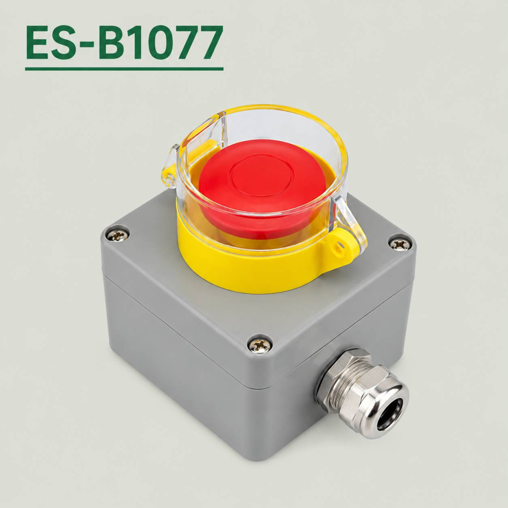 دکمه و رله تماس اورژانسی تحت شبکه مدل ES-B1077