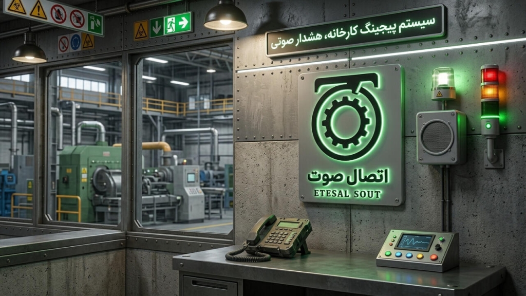 سیستم پیجینگ کارخانه | هشدار صوتی