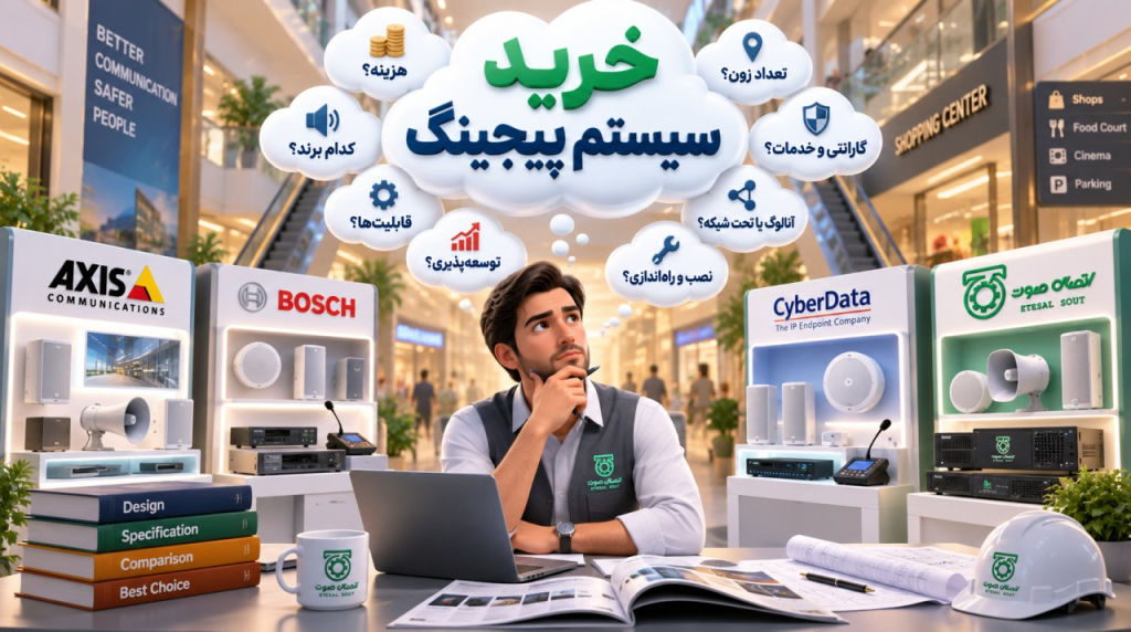 راهنمای خرید سیستم پیجینگ تحت شبکه